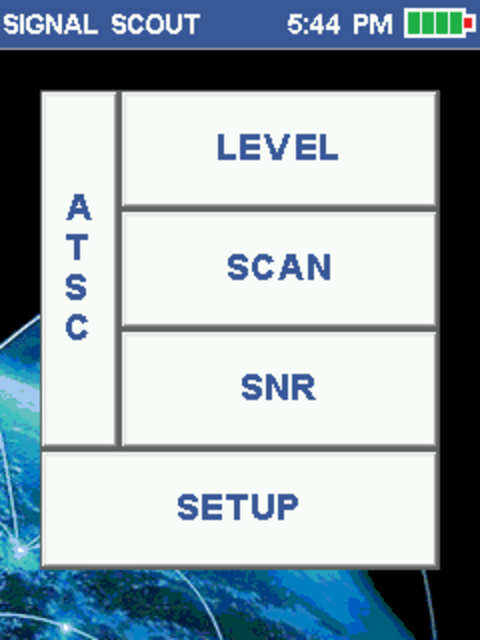 Meter ATSC button